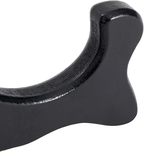 Miniatura 5 de Juvale Paquete de 6 soportes de madera para exhibición, caballetes de madera compactos negros de 6 pulgadas, soportes de placa ligeros y resistentes