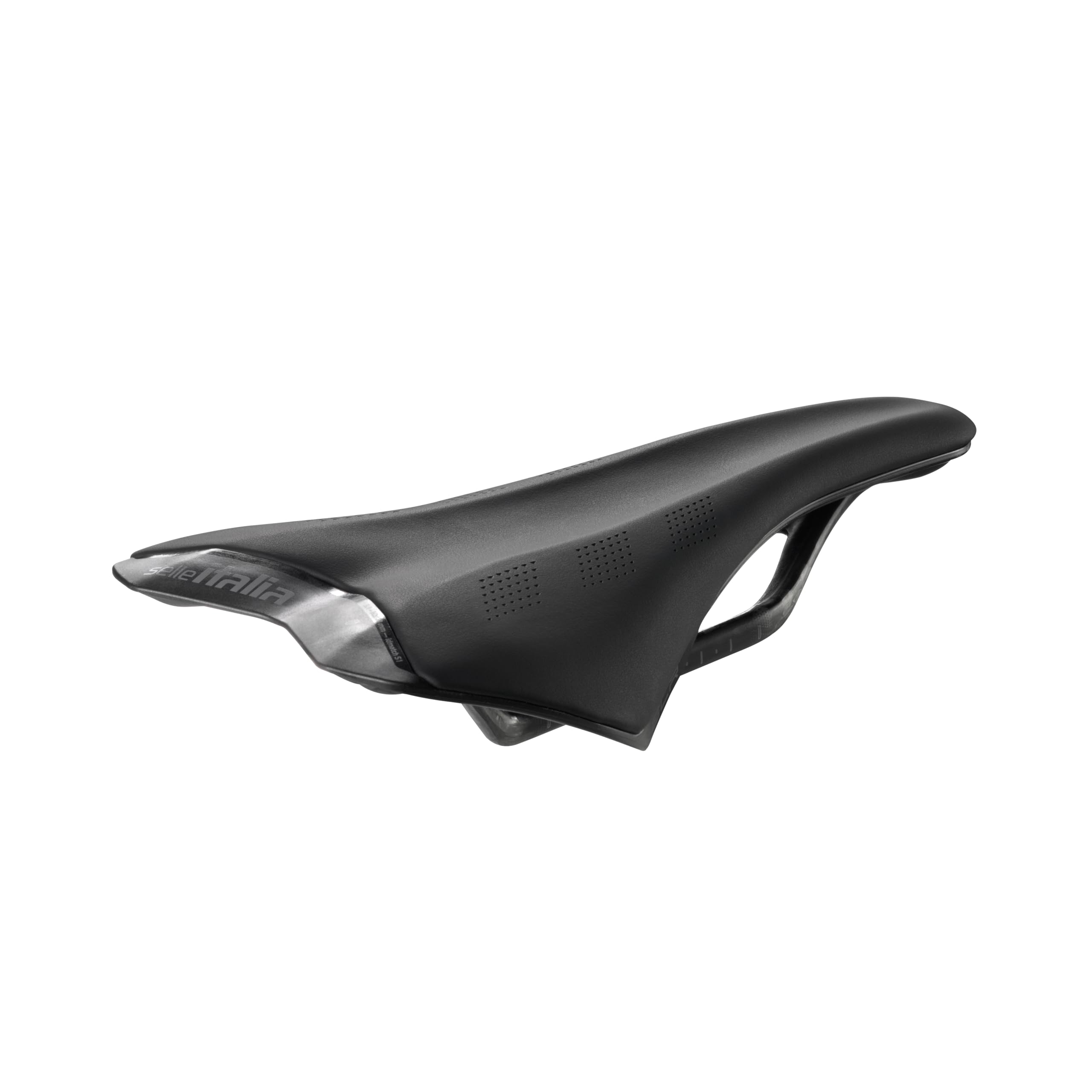 Selle Italia SLR - Sillín de Bicicleta de Carretera con riel de Carbono, Asiento de Bicicleta de Carreras Ligero, Ajuste de Rendimiento