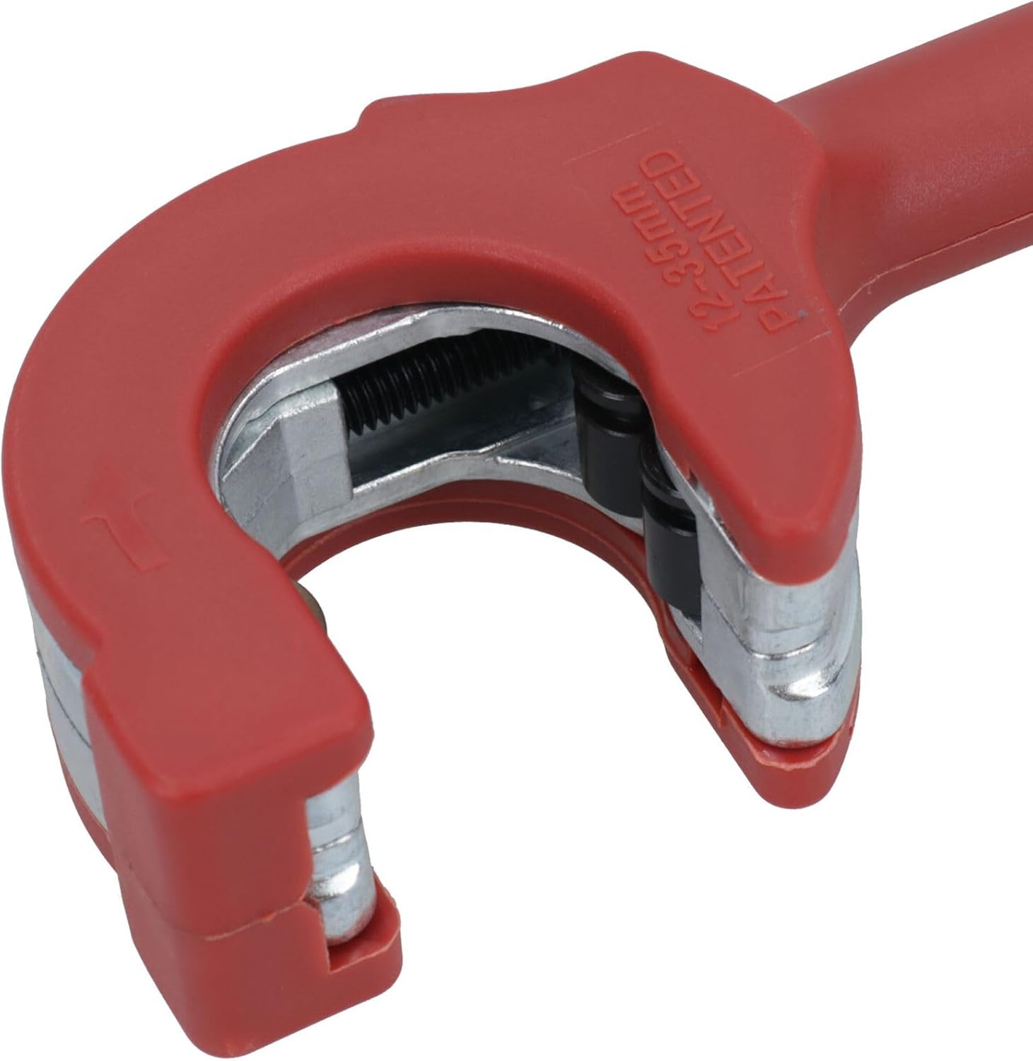 Adjustable Ratchet Action Copper Inox Tube Pipe Cutter One Handed 12-35mm