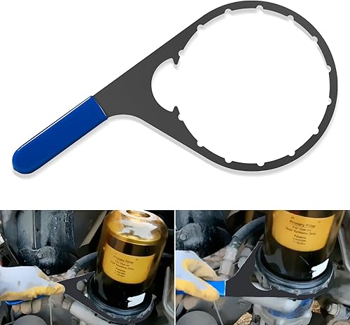 Miniatura 10 de Llave de tapa de ventilación de cuello de filtro de combustible de 8 pulgadas, apta para Davco Fuel Pro 482, 483, 485, 487, 488 y Shop Pro FXP,