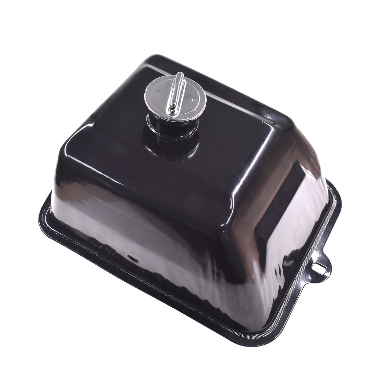 Buy JRL Black Iron Fuel Tank Chrome Cap Petcock Switch Cap 150cc 200cc