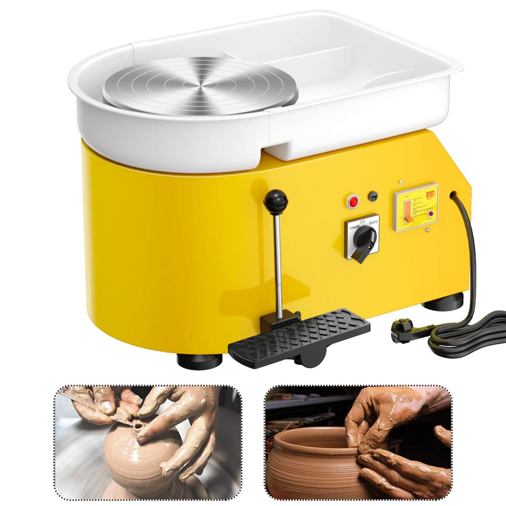 Buy SKYTOU Pottery Wheel Pottery Forming Machine 25CM 350W Electric