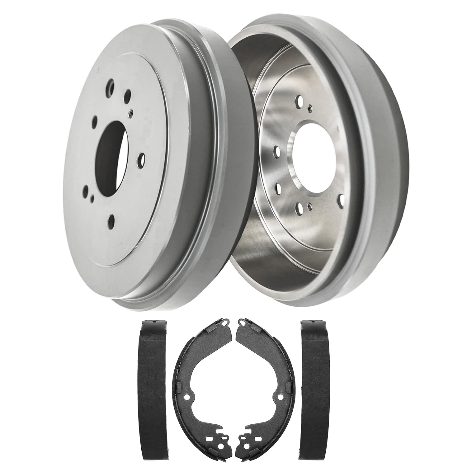 Rear Brake Drums For Nissan NV200 & Chevrolet City Express 2013-2018 - Set Of 2