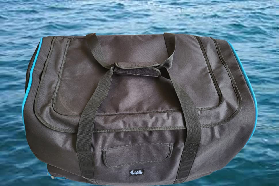 Waterproof Dry Sports, Bag Suitable for, Diving,Snorkeling Swimming, Beach, Swimming Pool, by AKMsports 100Lt Inshore Range