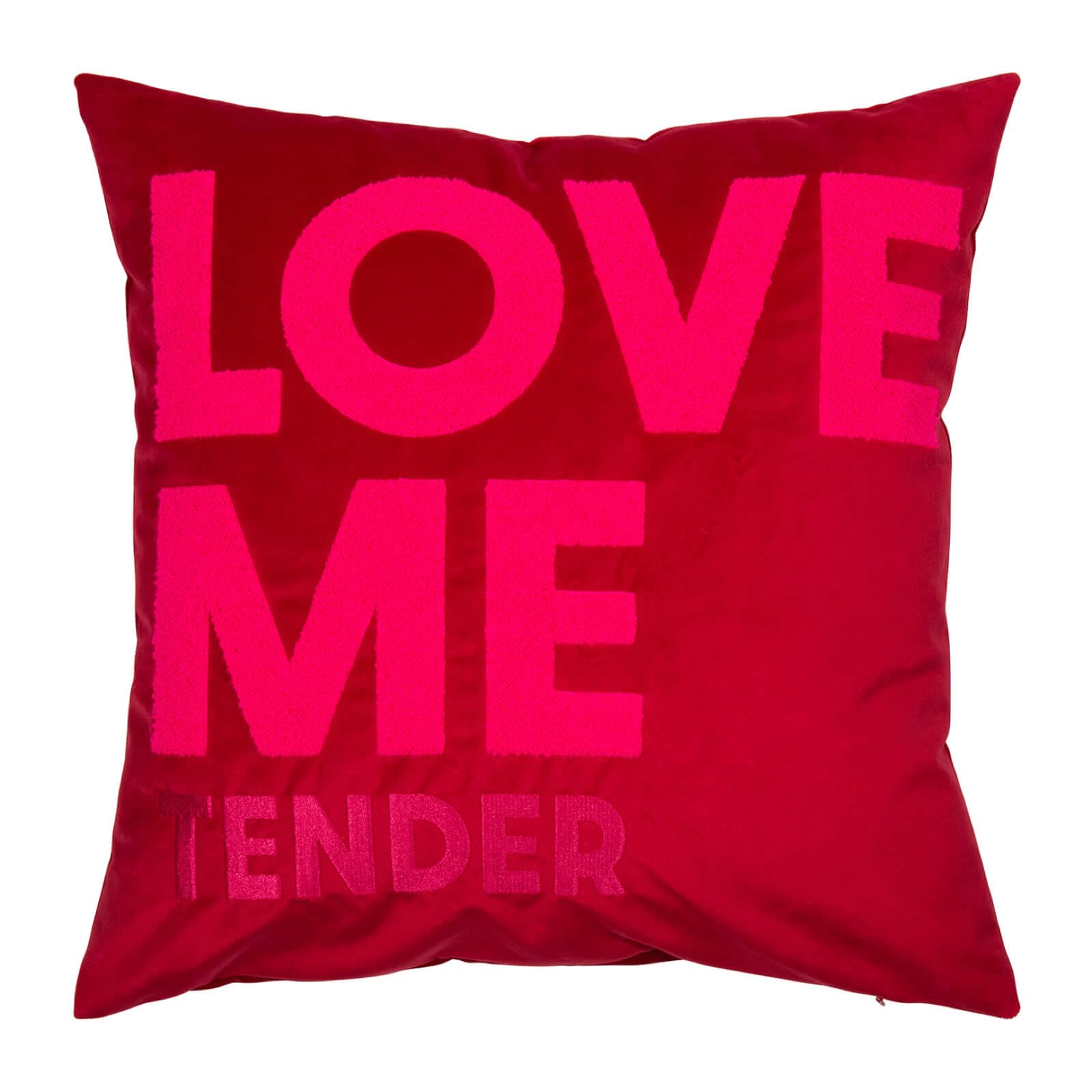 PAD Letters Love ME, pink-red, 45 x 45 cm