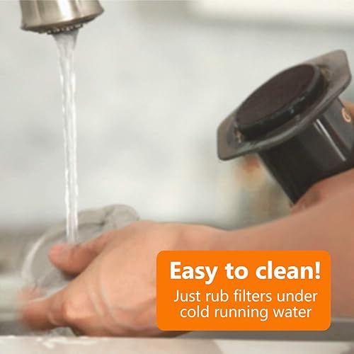 Miniatura 3 de Filtros reutilizables de metal de acero inoxidable, hechos para AeroPress, microfiltro o2, soporte de secado de filtro adicional y estuche de