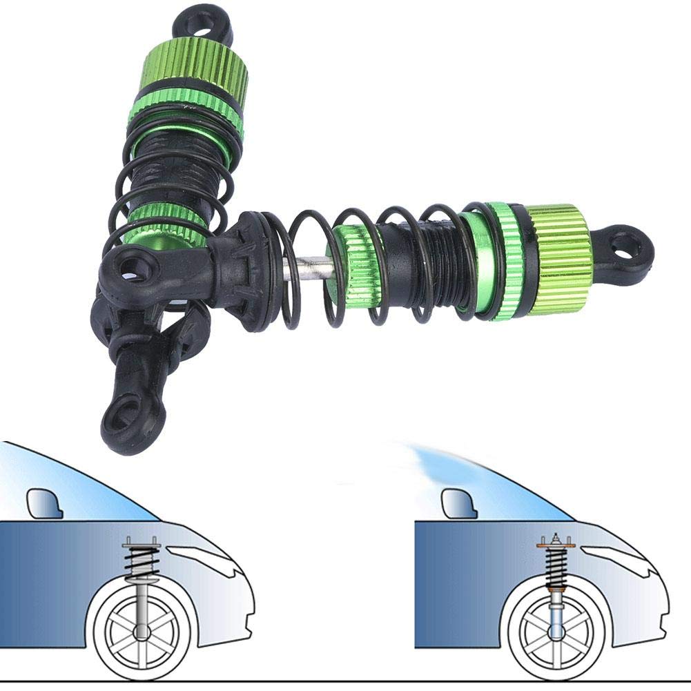 Oumefar RC Stoßdämpfer Set M16100A - Ölgefüllte Dämpfer Für 1/16 RC Autos