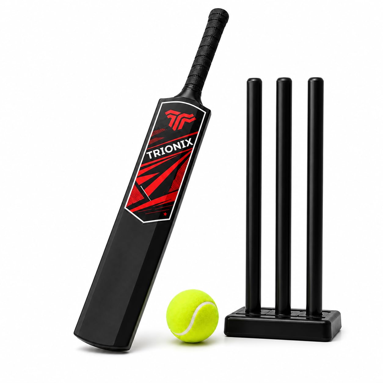 Trionix Kids Cricket Kit (Size 3) – Plastic Bat, Tennis Ball & Wicket Set, Outdoor Indoor Play for Boys & Girls-image-9