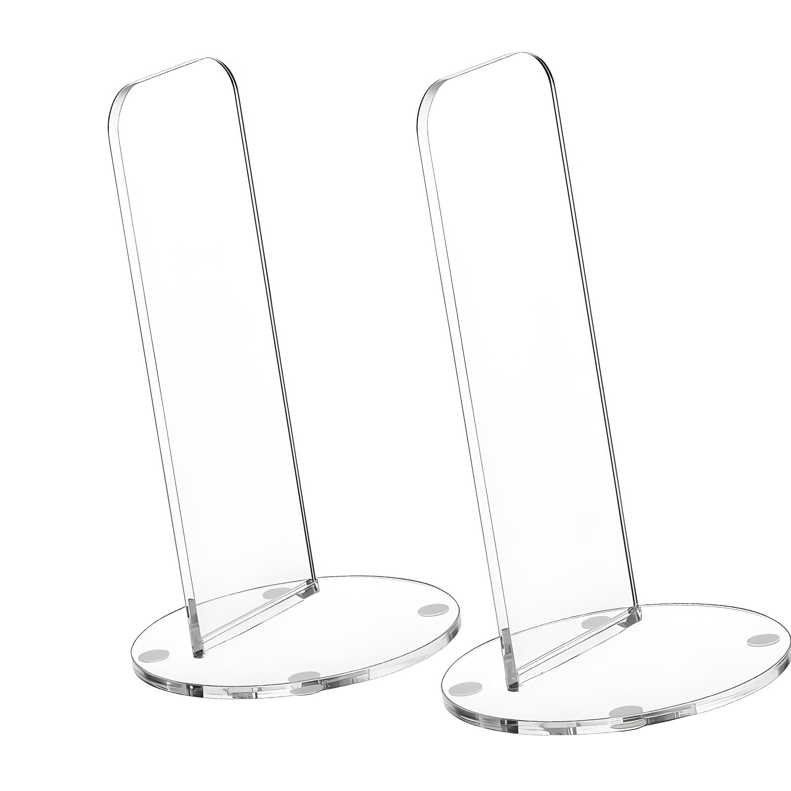 TQUXNGA 2Pcs Acrylic Vertical Glove Organizers for Tennis Baseball Softball Gear Space Saving Storage Solution Baseball Glove Planner