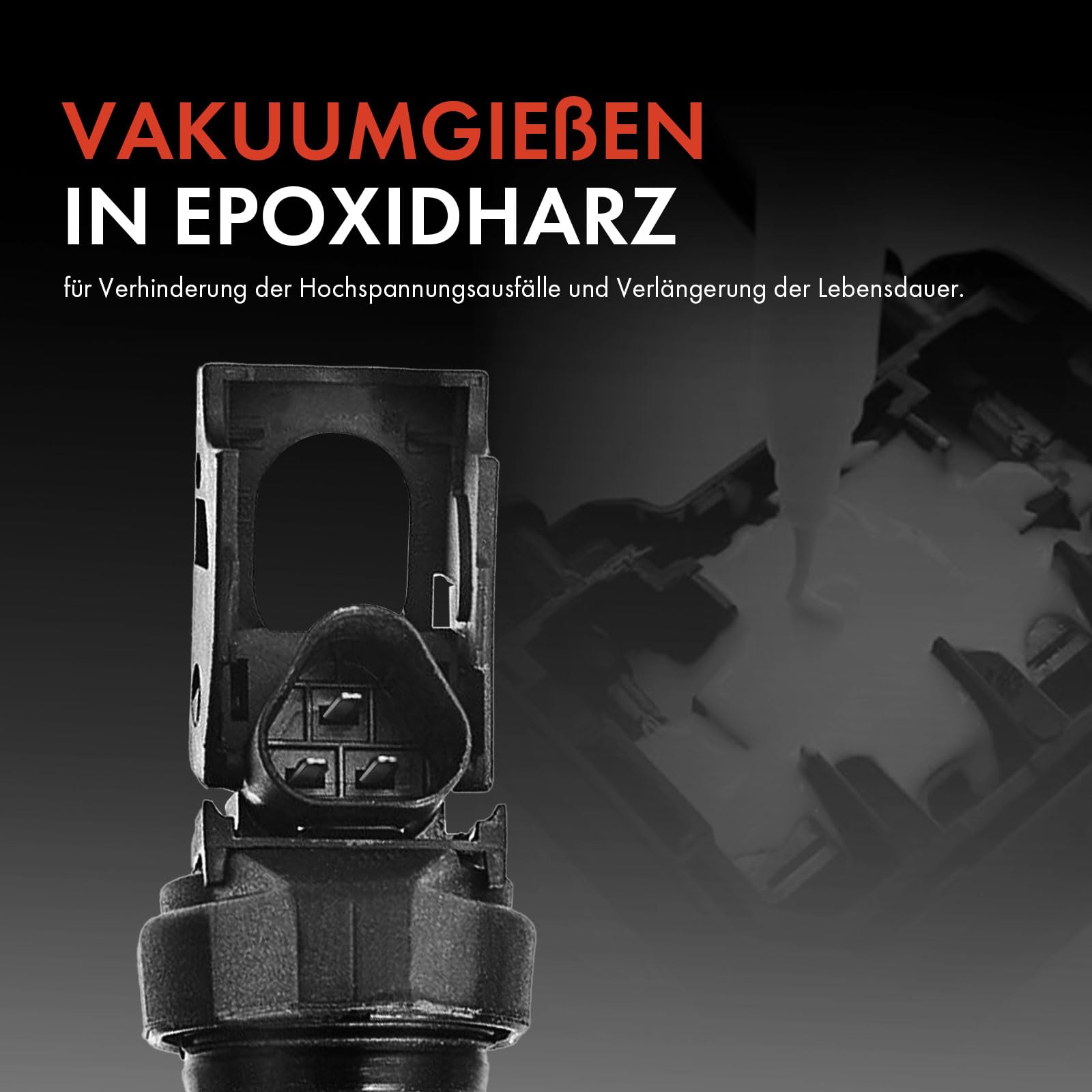 Frankberg 6x Zündspule Zündmodul Kompatibel mit E46 E90 E91 E92 E93 E39 E60 E61 F07 E63 E64 F13 E81 E82 E87 E88 F20 F21 7er X1 X3 X5 X6 Z3 Z4 M.i.n.i Replace# 12131712219