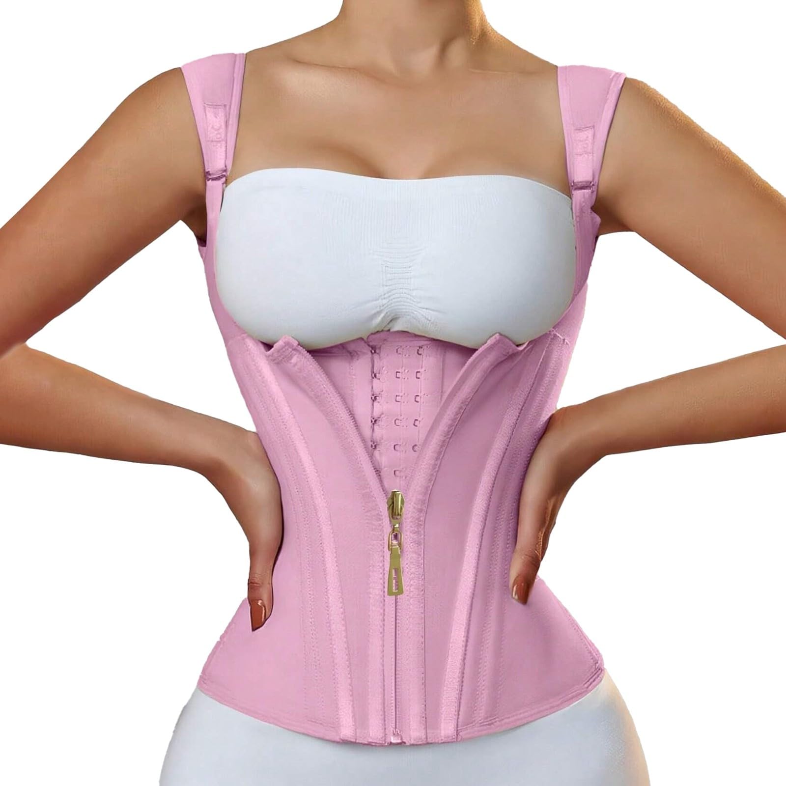 Genérico Faja Reductora Mujer Colombiana Moldeadora - Corsé Cinturón Abdomen Postquirúrgica/Postparto, Cintura Reloj de Arena con Soporte Lumbar y Diseño Deportivo