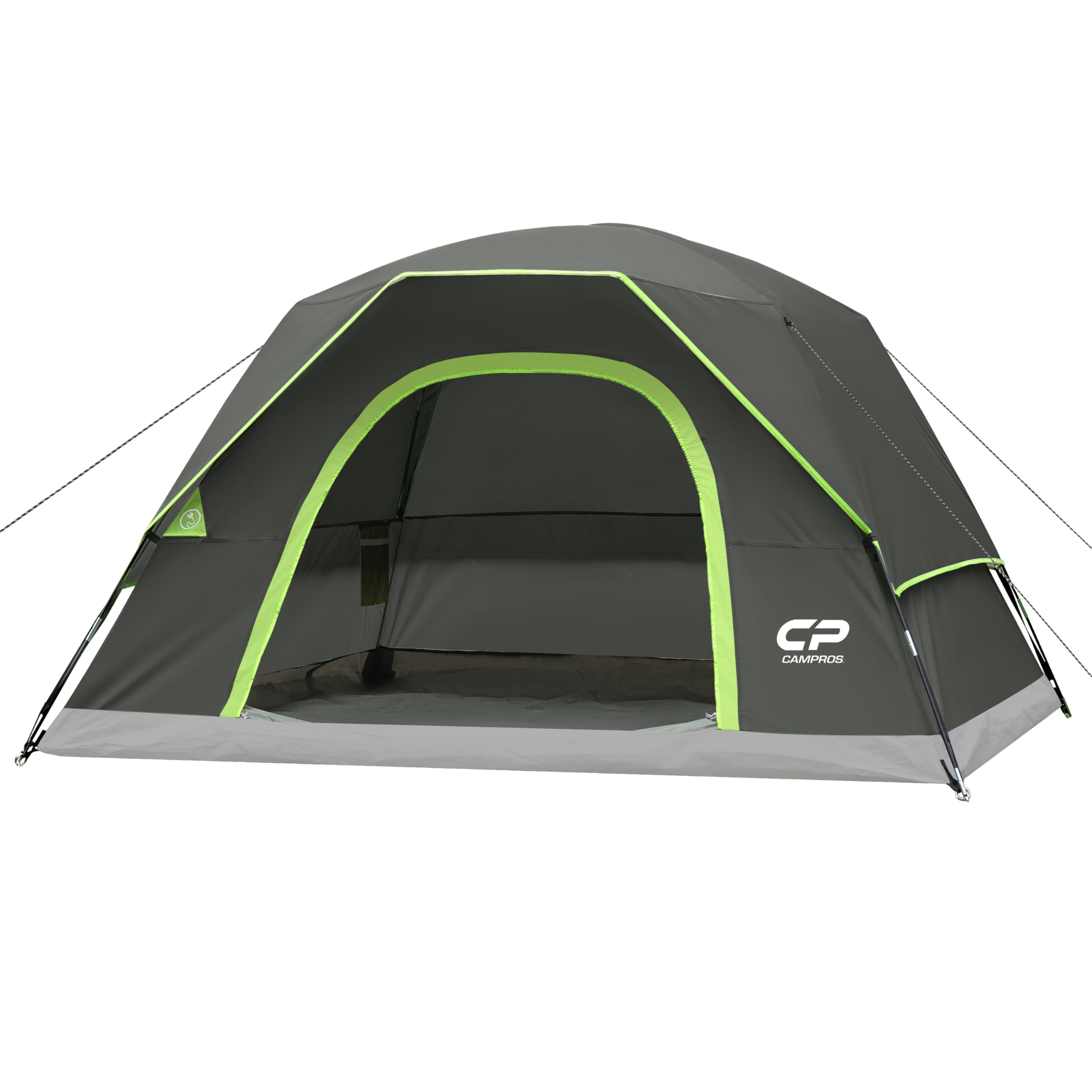 CAMPROS CP Tents for Camping 4 Person Tent Waterproof Windproof Double Layer Camping Tent, Easy Setup Dome Tent with Large Mesh Windows & Wider Door for Outdoor Camping & Hiking