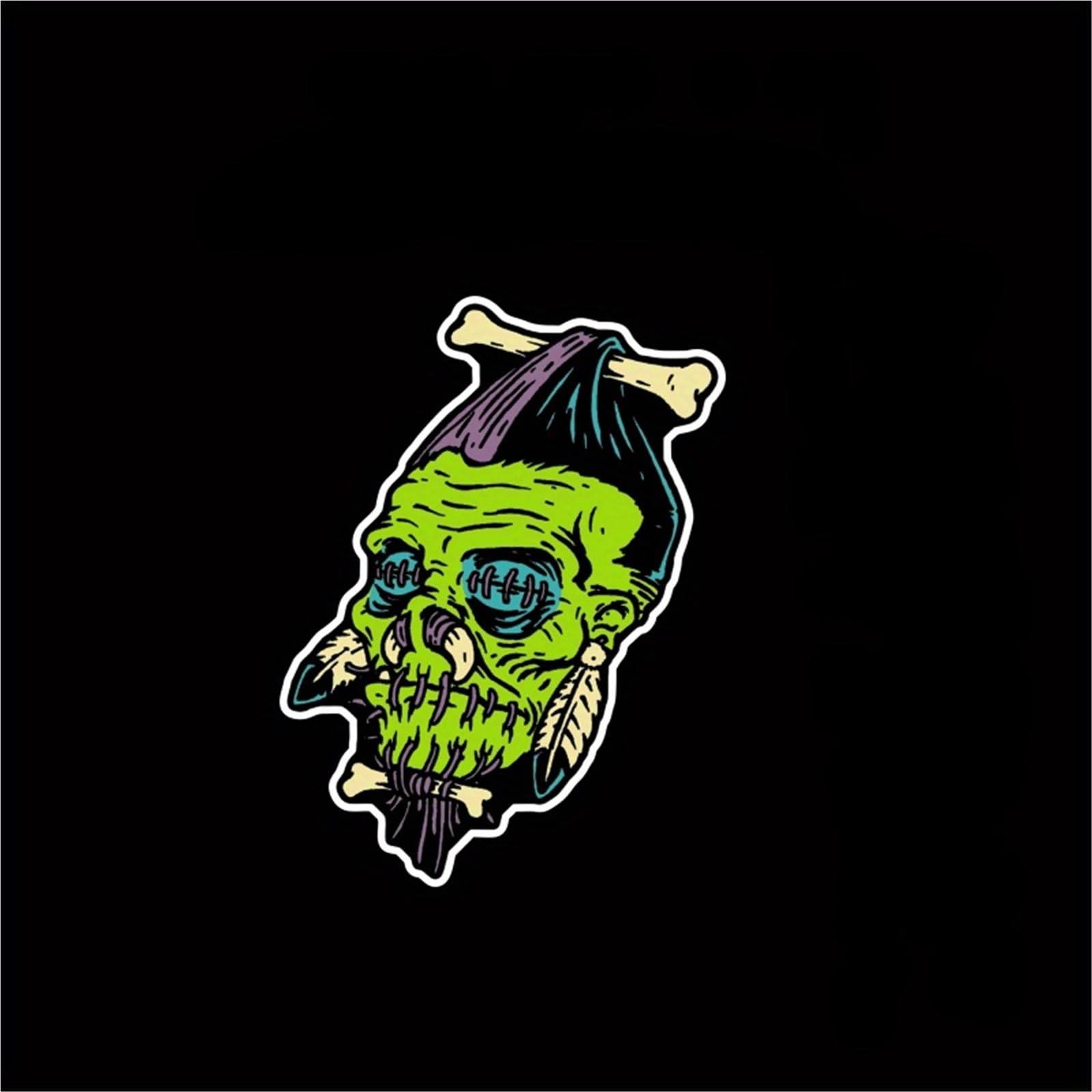 Fglfpxi 11.72X15.5cm Waterproof Sticker For Motorcycle Vehicles, Laptops