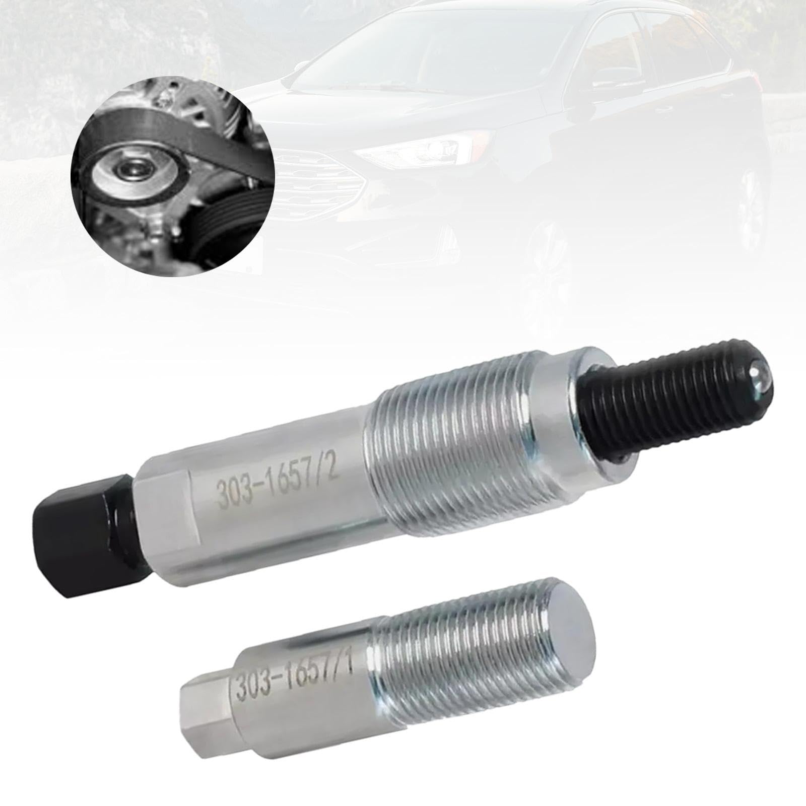 MagiDeal Crank Pulley Install Tool Crankshaft Pulley Removal Tool Stable Wear Resistant Easy to Use Crankshaft Turning Rotating Tool