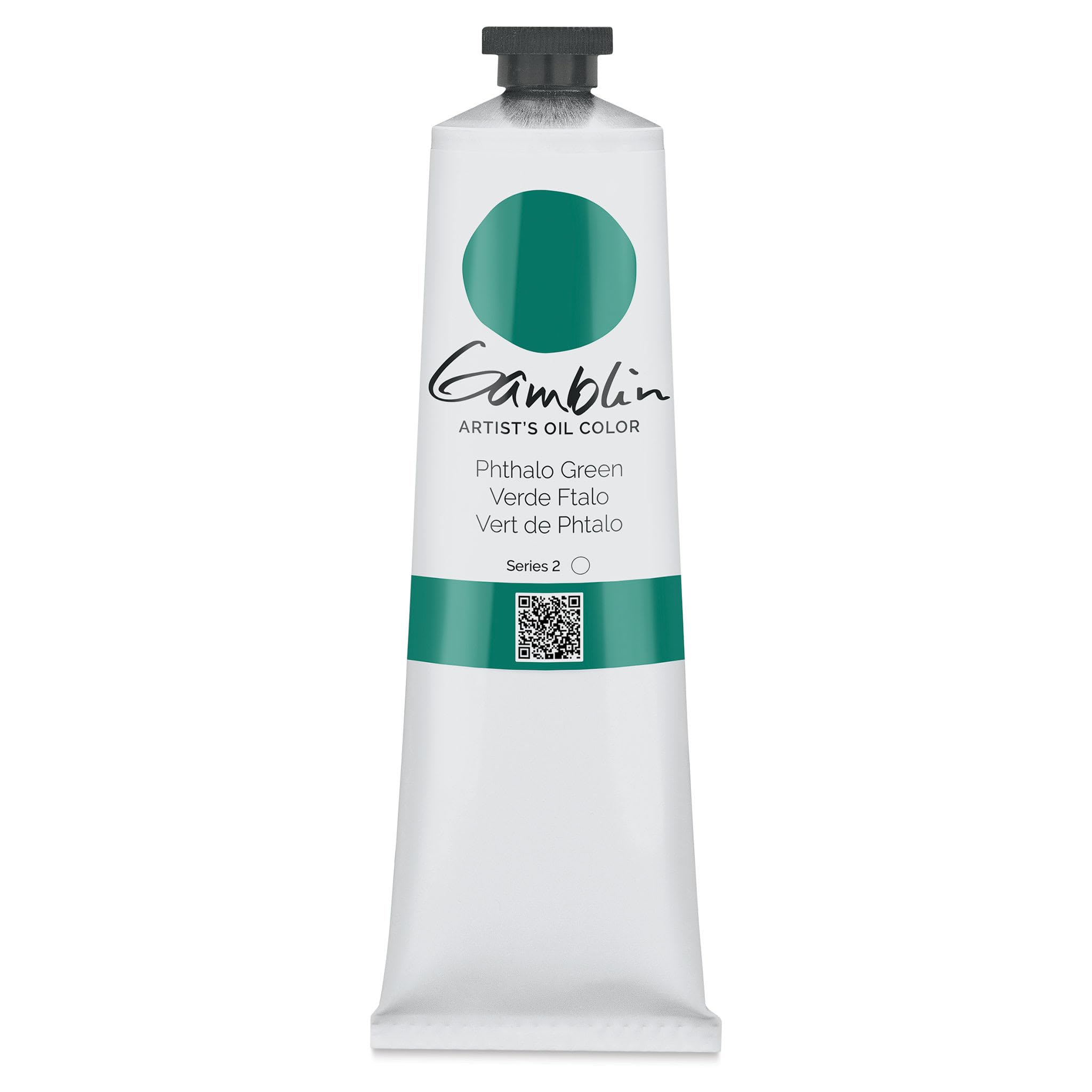 5.07 Ounce Artists' Grade Oil Color Color: Phthalo Green by Gamblin