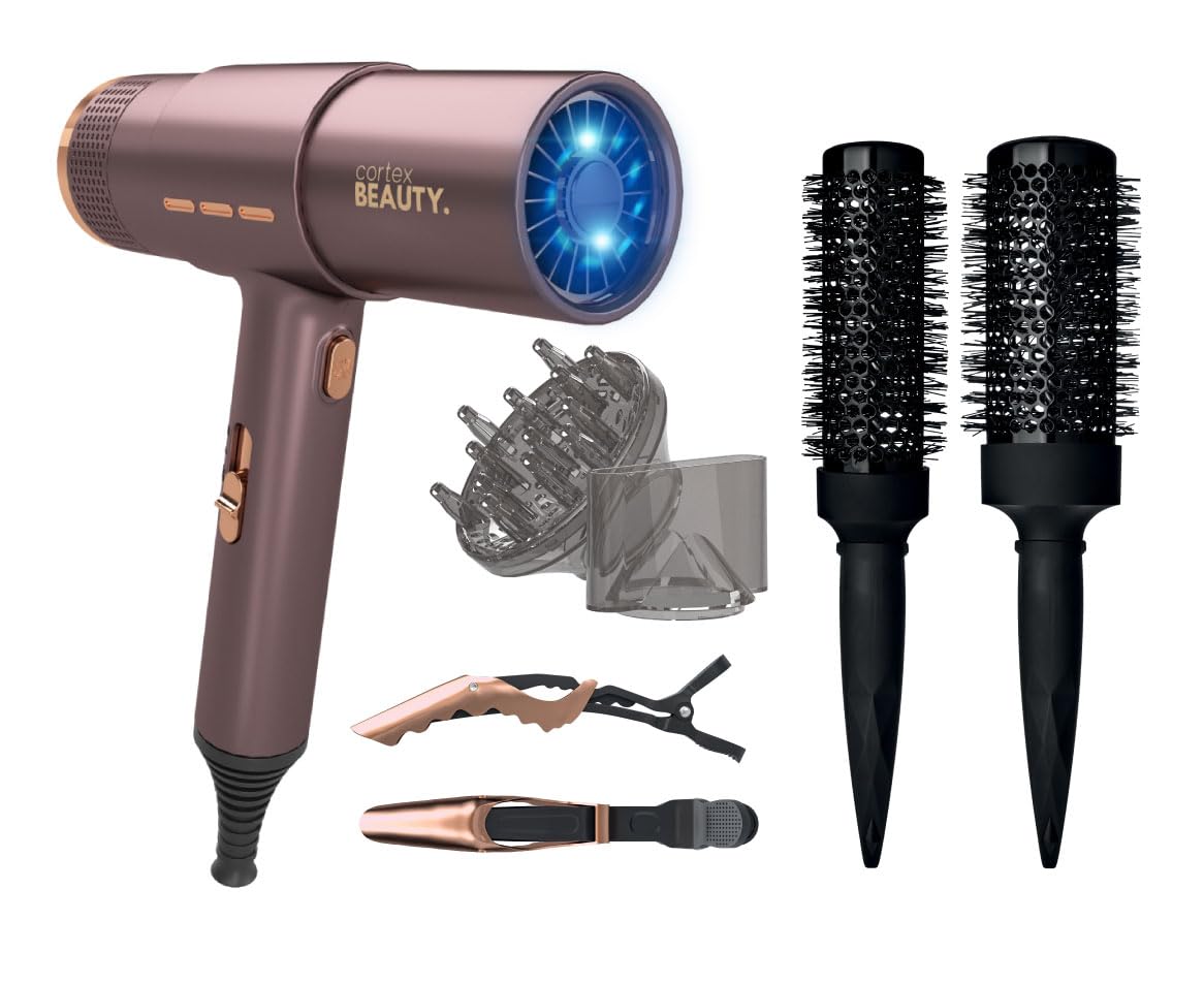 Cortex International Turbo Blazer - Salon Performance Styling Hairy Dryer Set (Puce)