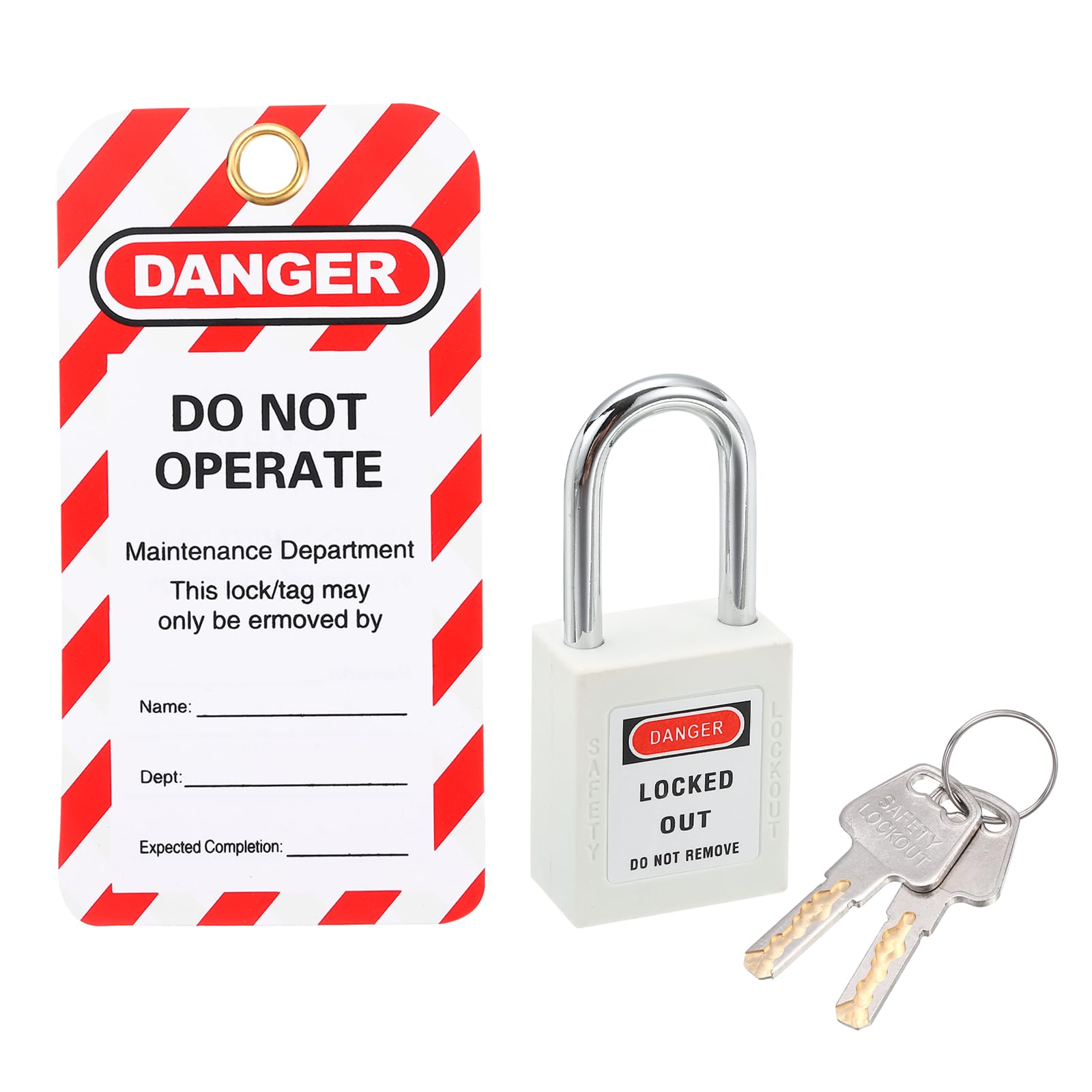 PATIKIL Lockout Tagout Locks with Key