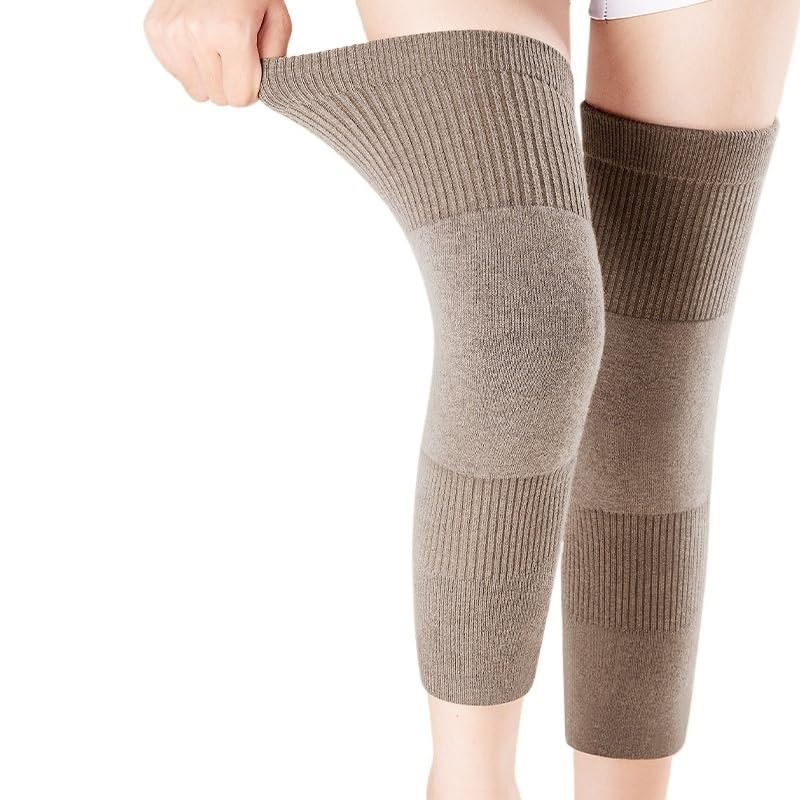 Cashmere Knee Guard for Warmth Thickened Leg for Winter