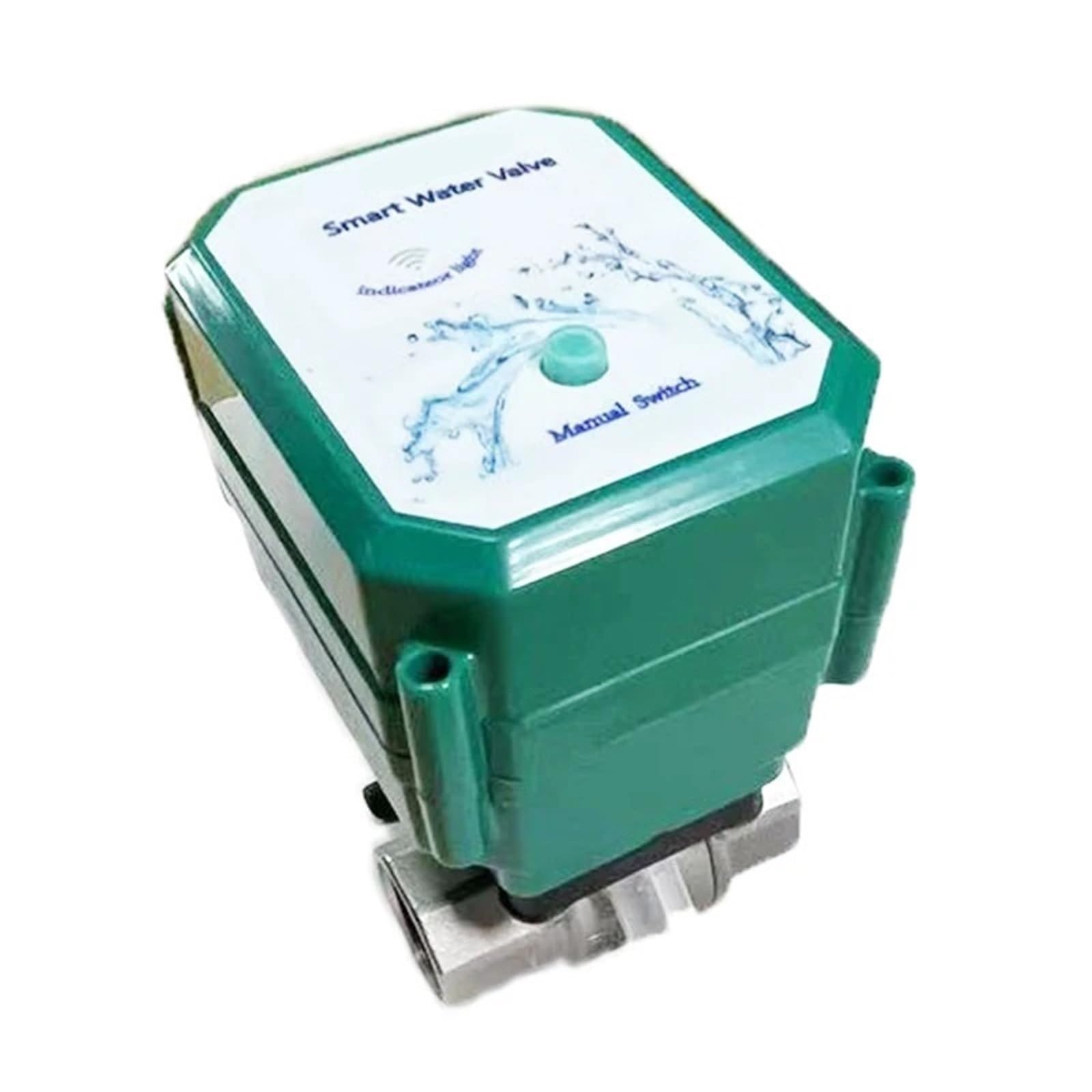 Robinet à tournant sphérique motorisé en acier inoxydable pour réseau durable