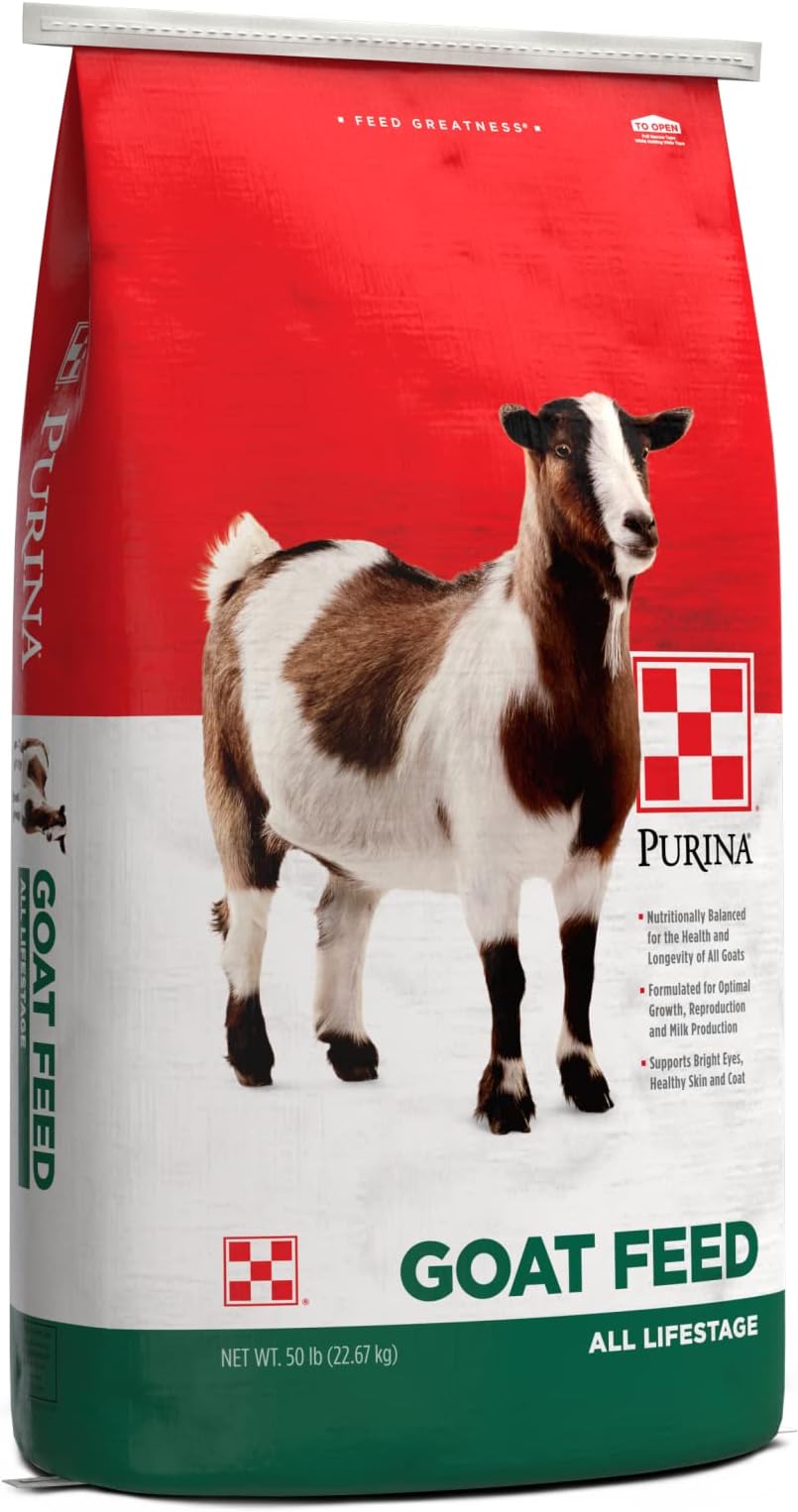 Purina Goat Feed - 50 Pound (50 LB) Bag