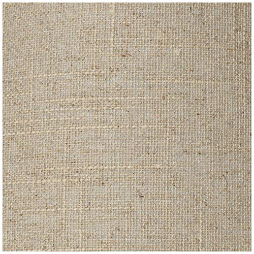 Fine Burlap Large Empire Lamp Shade 6" Top x 19" Bottom x 10.5" High x 12" Slant (Spider) Replacement with Harp and Finial - Springcrest