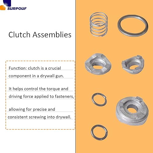 Miniatura 1 de 6PK 429634-00 Ajuste para Dewalt Black Decker Conjuntos de embrague de repuesto DW255 DW276 DW251 DW274 DW998QDK DW275QD