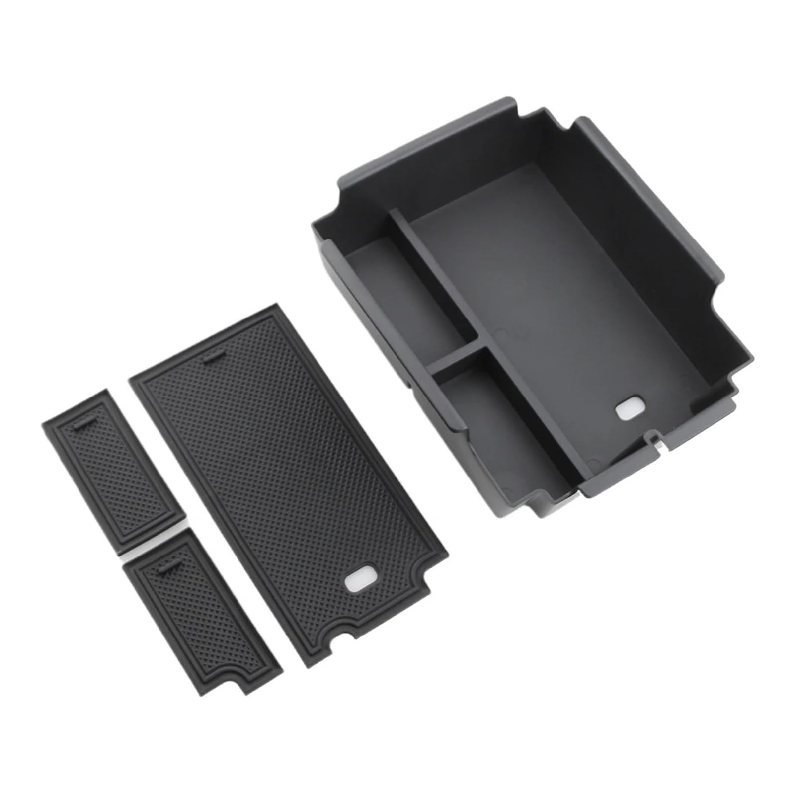 SCKCPNHNPP Console Storage Box Container For BYD For Shark For Pickup 2024-2025 ABS Interior Accessories Armrest Storage Box Mat Glove Container Organizer Tray Armrest Storage Tray