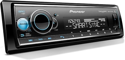 Miniatura 7 de Pioneer MVH-S230BT Receptor de medios digitales 1-DIN - Bluetooth, USB, salida de 50 W x 4, radio AM/FM, compatible con iPhone/Android, salida RCA