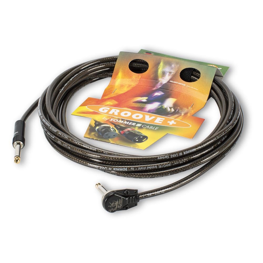 SOMMER Hellmut Hattler Signature SC-Spirit XXL Gitarrenkabel Instrumentenkabel mit Klinkenstecker 6m