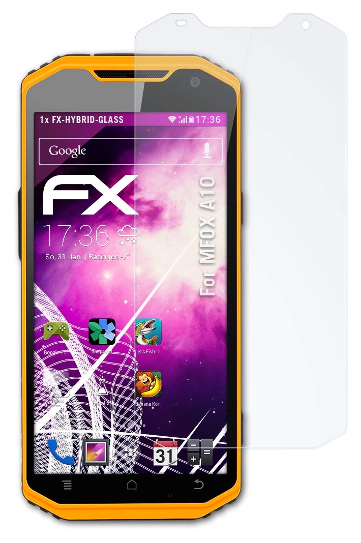 atFoliX Protection Écran Film de verre en plastique compatible avec Samsung S5610 Verre film protecteur, 9H Hybrid-Glass FX Protection Écran en Verre trempé de plastique atFoliX Protection Écran Film de verre en plastique compatible avec Samsung S5610 Verre film protecteur, 9H Hybrid-Glass FX Protection Écran en Verre trempé de plastique