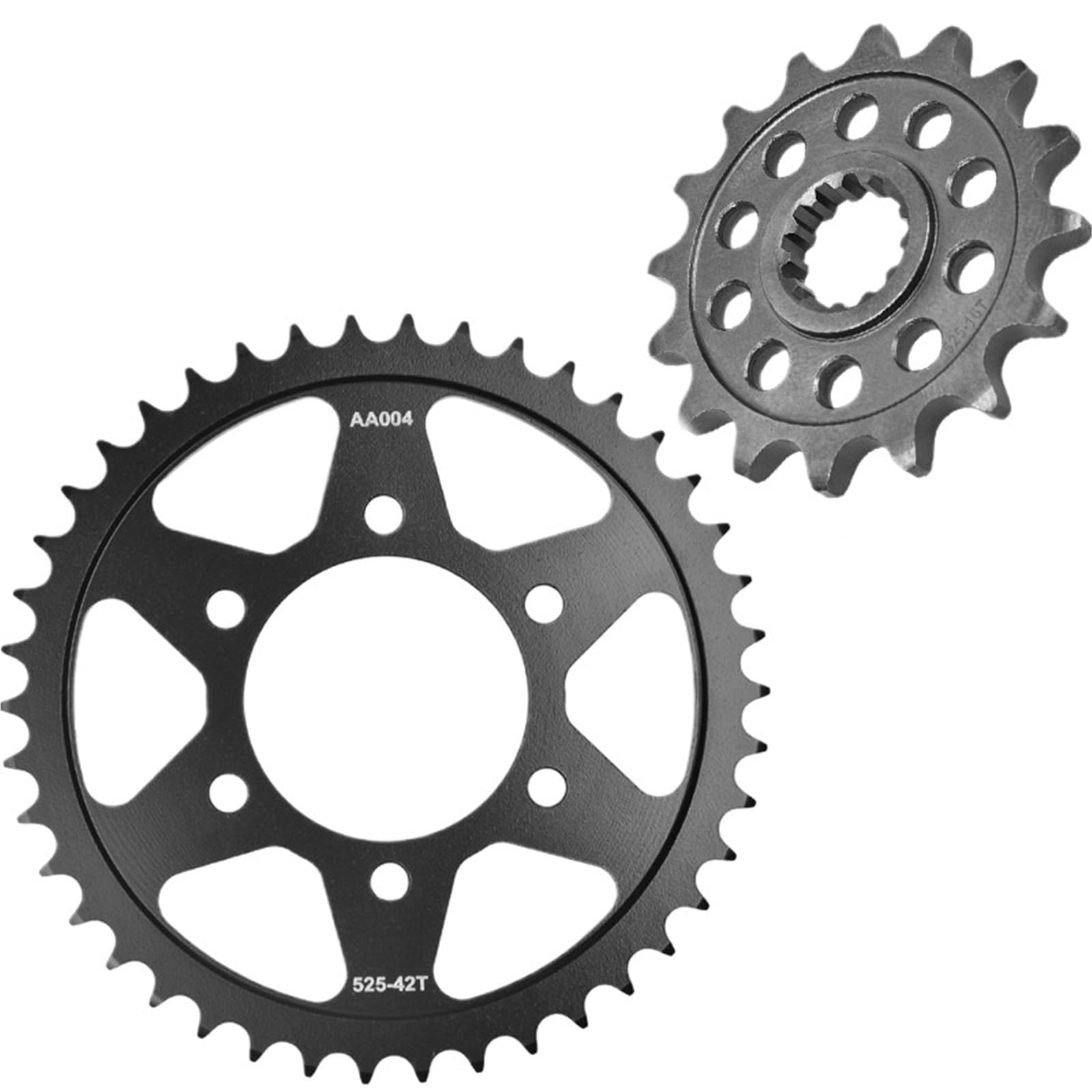 EJUOYO Chain Sprocket Fit For Kawasaki ZX-9R ZX900 F1-F2 Ninja 2002 2003 525 16T 41T Motor Bike Front Rear Sprocket Gear Wheel Cam(Front and Rear)