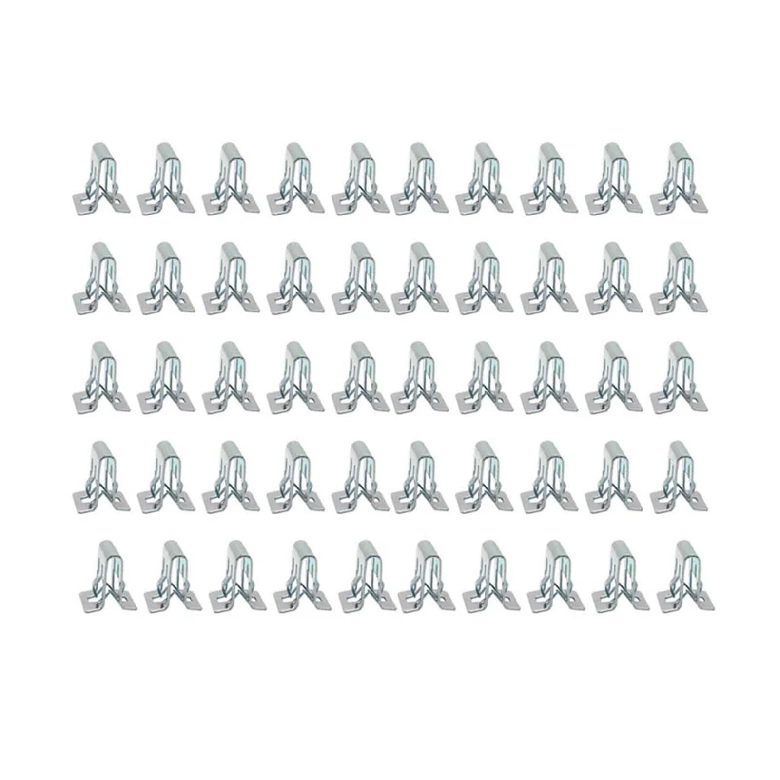 KXFVYNE Metal Retainer Clip Car Dashboards Panel Interior Trim Plate Fixed Buckle Auto Fasteners(50pcs)