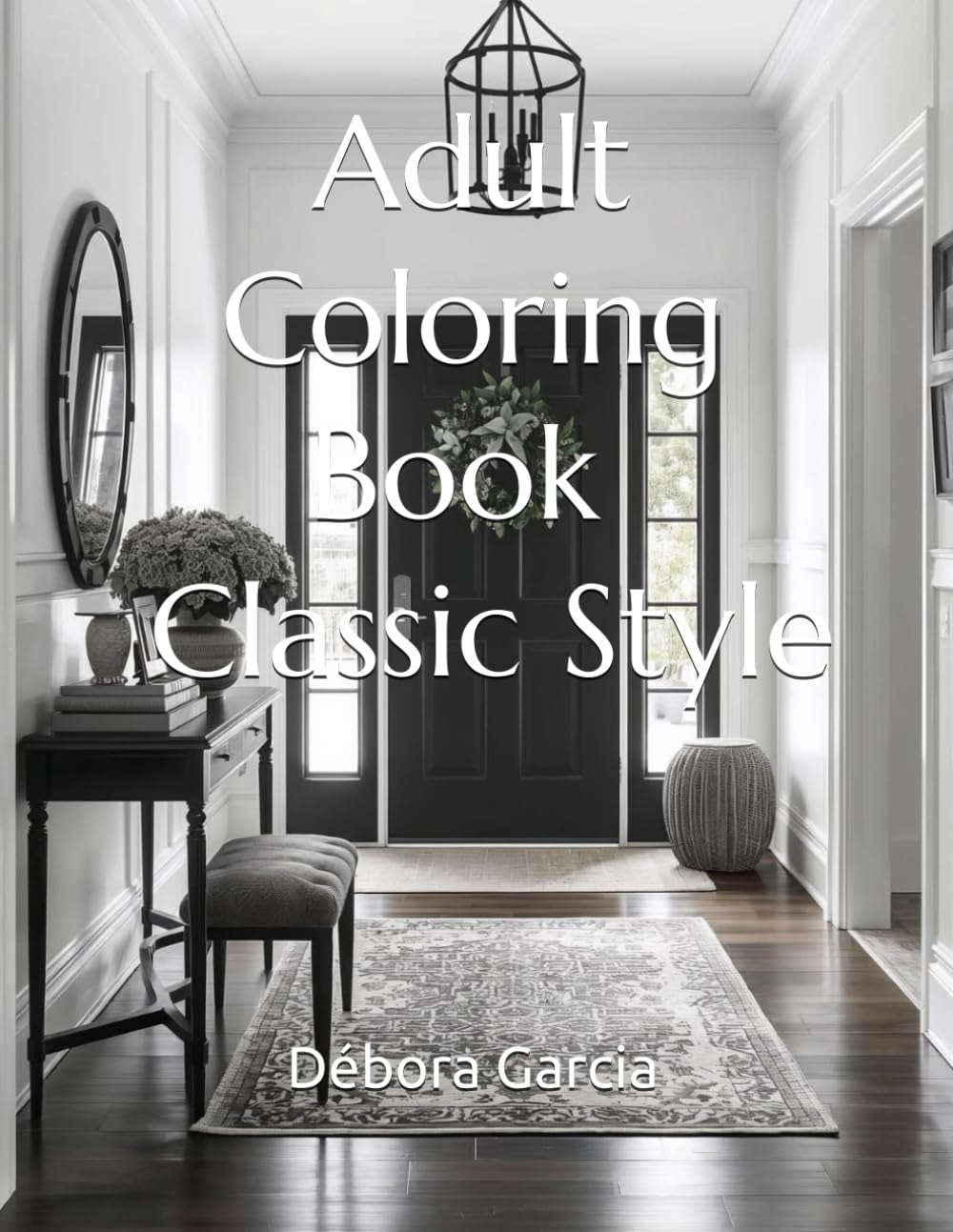 Adult Coloring Book Classic Style (architectural styles)