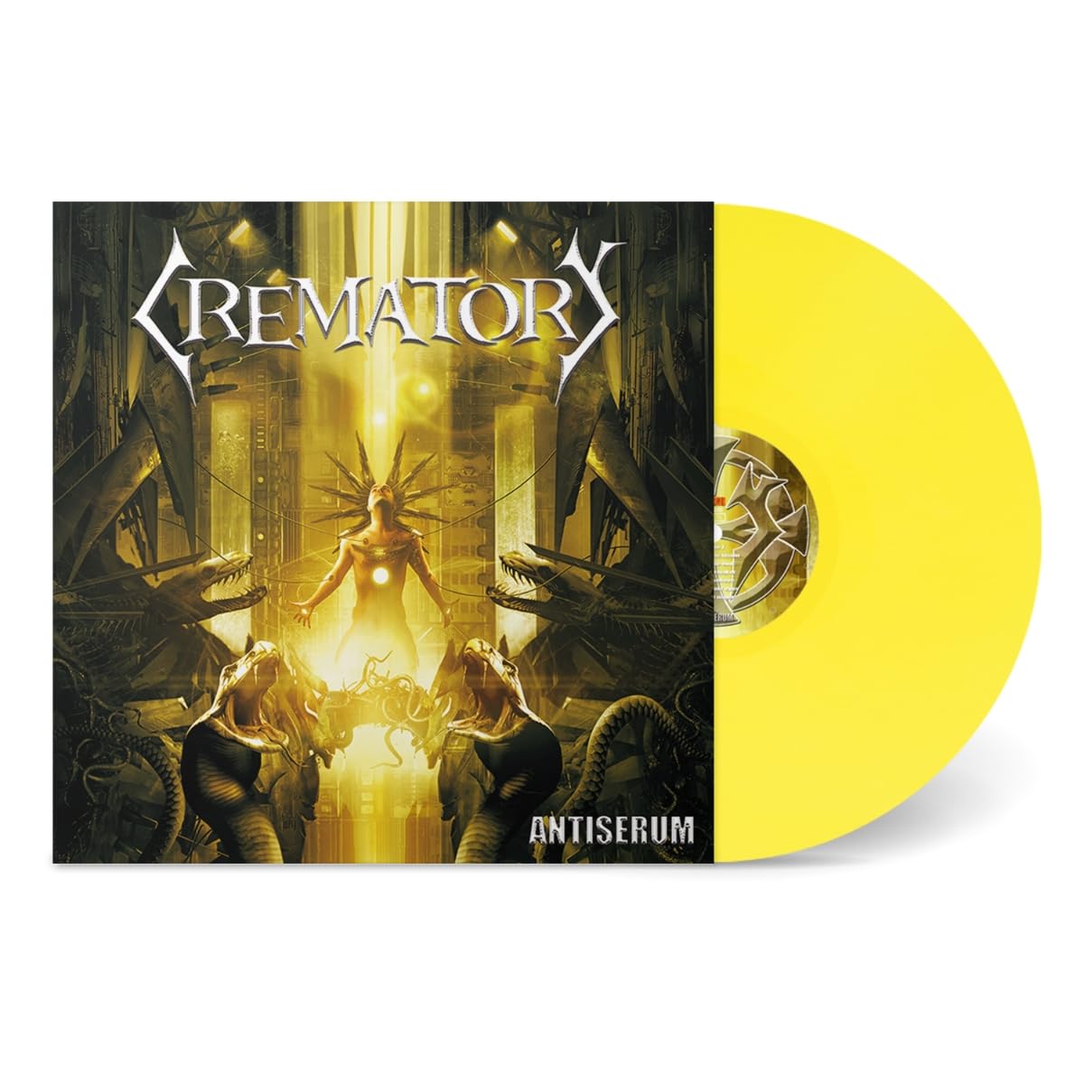 Crematory Antiserum (viral Irony Yellow Vinyl) LP New 4262464737656