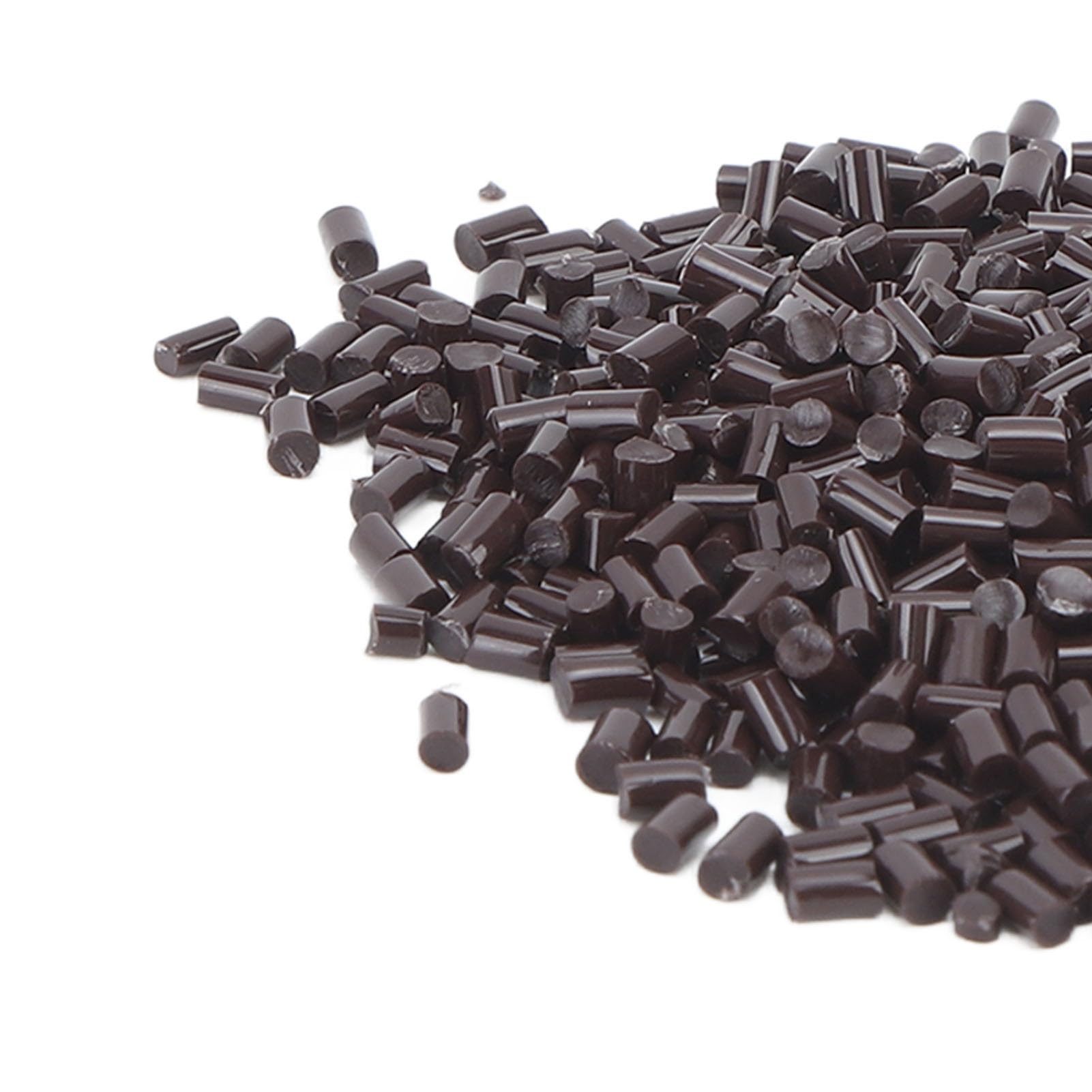 Colla di Cheratina Italiana Perline di Granuli di Fusione Marrone per Extension di Capelli, Punta di Colla di Cheratina Calda 100 G per Extension di Capelli, Design delle