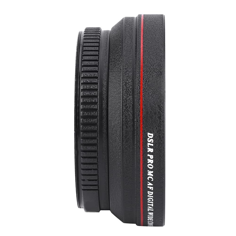 Obiettivo grandangolare professionale da 72 mm, 0,45x, per fotocamera DSLR, ultra alta risoluzione con trattamento multi-strato, include un obiettivo macro a distanza ravvicinata