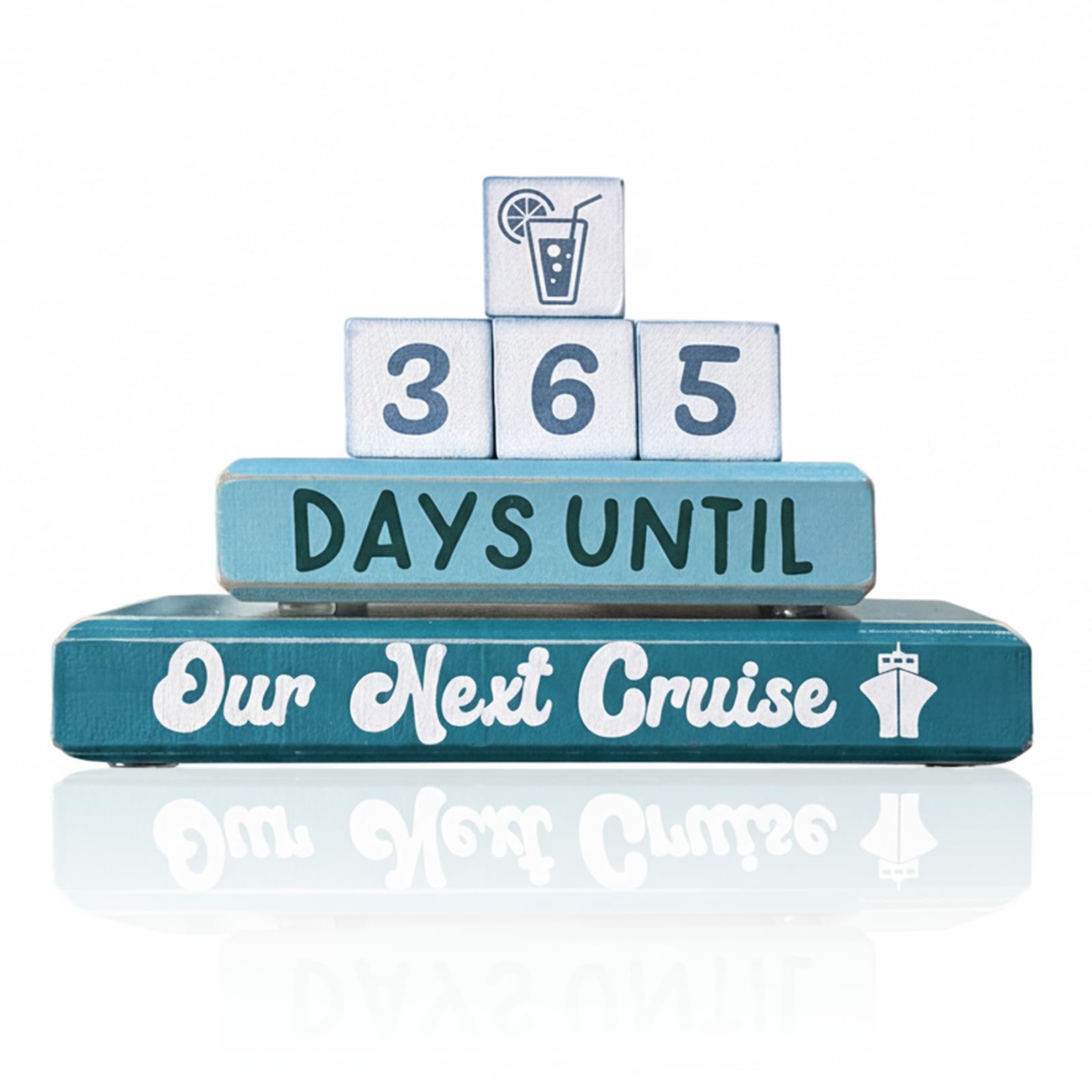 Photo 1 of Cruise Vacation Countdown Blocks