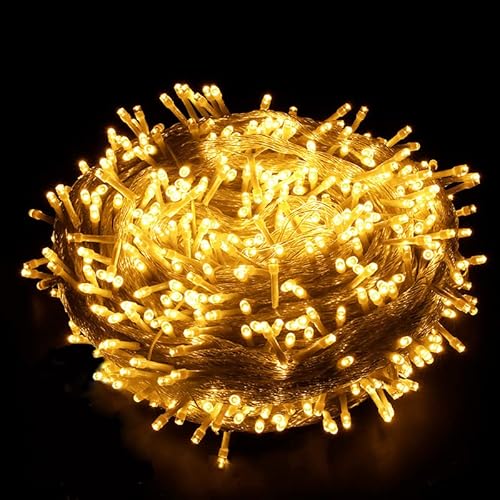 Uten Guirlandes Lumineuses, Rideaux Lumineux 3x3M 300 LED Guirlandes Fairy Lumineuses pour Noël Chambre Fête de Mariage Jardin Patio Pelouse [Classe énergétique A+++] Cover