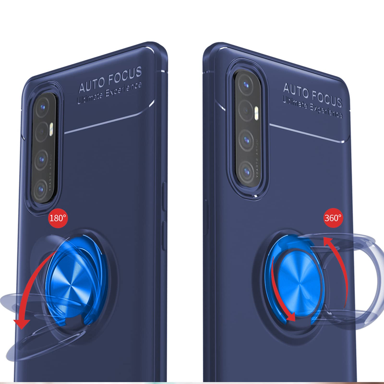 KKEIKO Cover per Oppo Find X2 Lite/Oppo Reno 3 5G, Antiurto Custodia in PU Pelle con Slot per Porta Carte, Magnetico Protettiva Cover per Oppo Find X2 Lite/Oppo Reno 3 5G, Nero