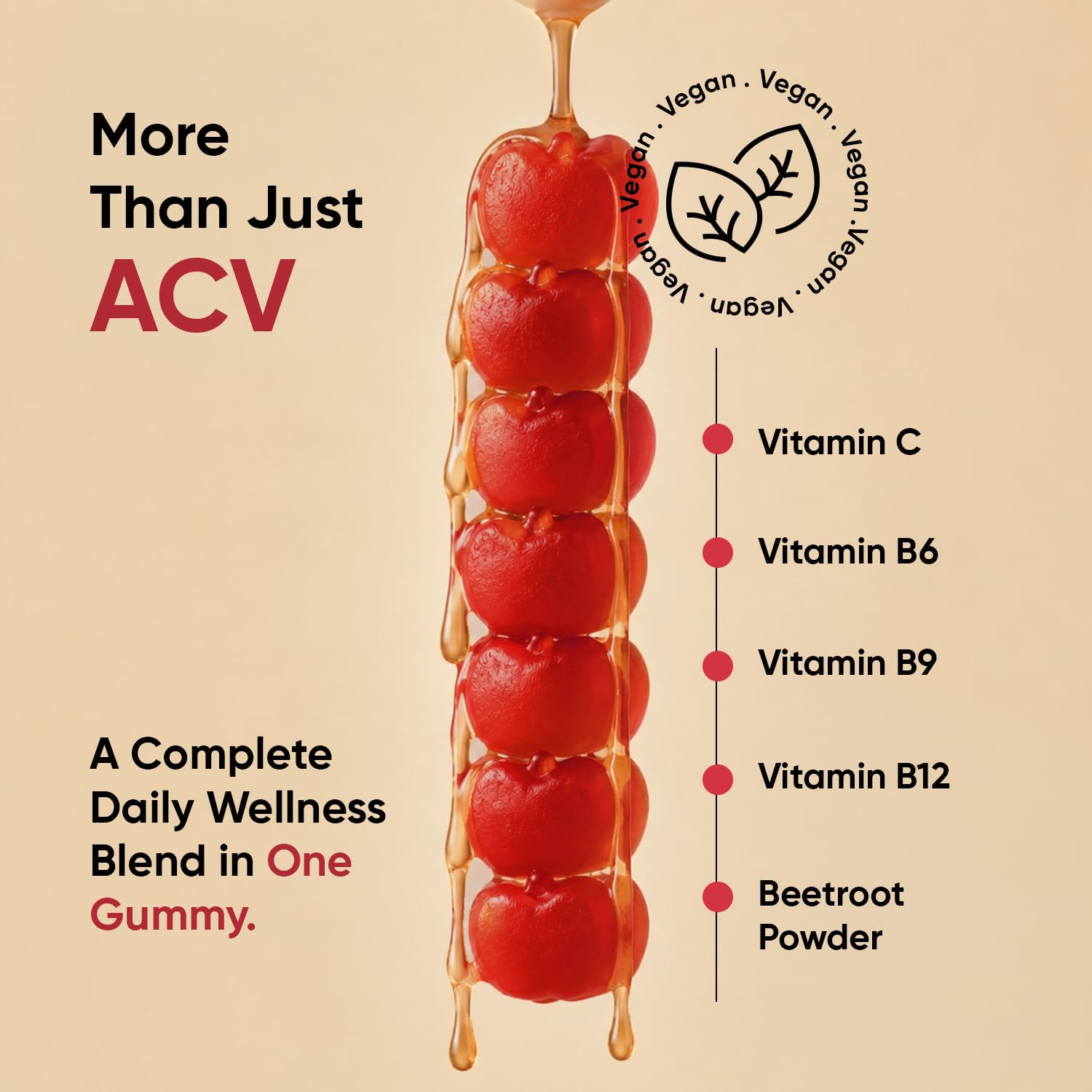WeightWorld Apple Cider Vinegar Gummies with Mother 1000mg | 45 Days Supply — Amazon image 5