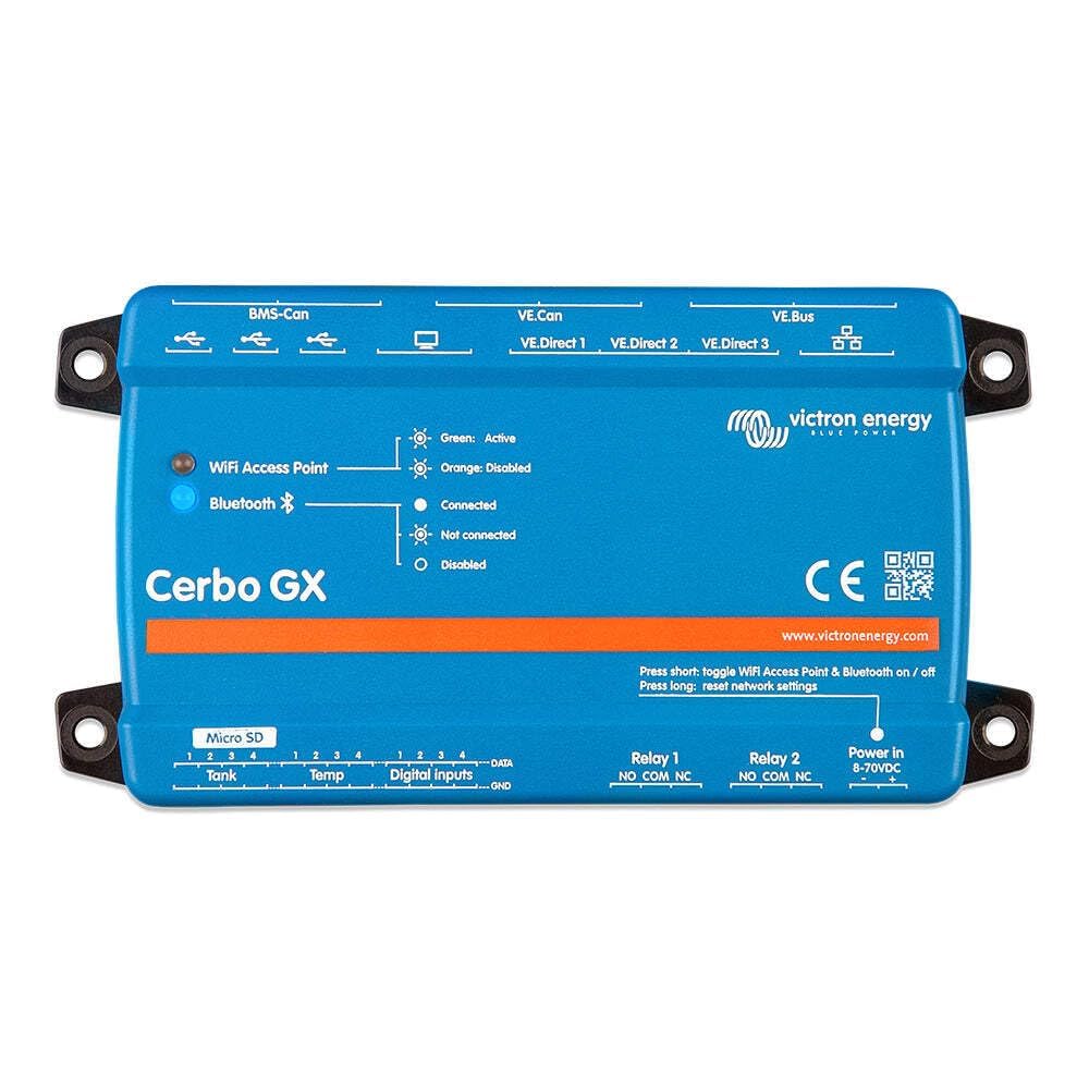 Victron Energy Cerbo GX MK2 for System Monitoring and Control - Remote Access and Control with Victron Remote Monitoring (VRM) & VictronConnect App - Compatible with Marine MFD's