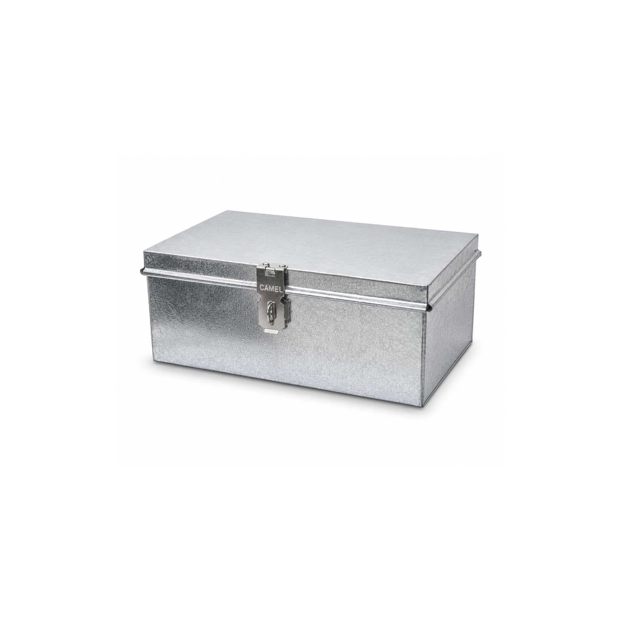 CraftZiraf Small Kalaai Metal Storage Box – 8” x 5.5” x 3” Compact Lockable Cash Box with Latch | Durable Kalaai Dubby for Home & Office Use | Portable Savings Holder and Donation Bank-image-43