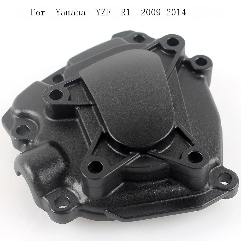 Blocs moteur courts pour moto Moteur stator Capot Couvercle de moteur de moto Convient pour YZF R1 2009 – 2014, curseur de Stator de carter