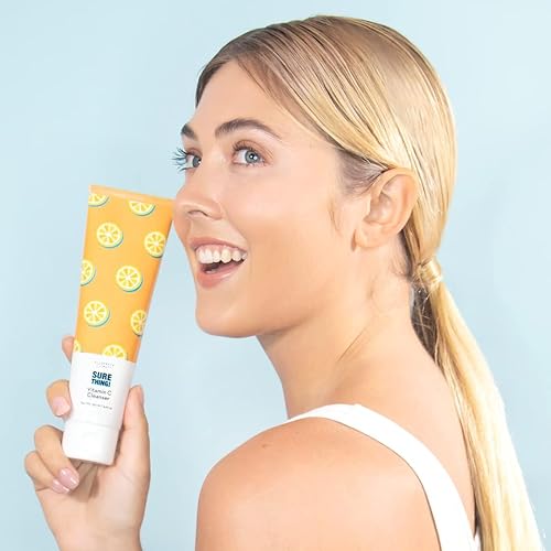 Miniatura 2 de Elizabeth Mott Limpiador facial de vitamina C, limpiador coreano de gel a espuma de vitamina C para eliminación de maquillaje hidratante y uso