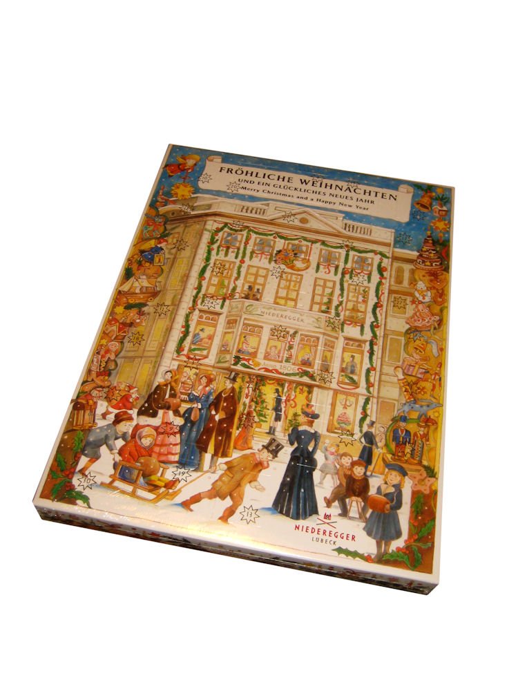 NiedereggerMarzipan - Cafe Niederegger Advent Calendar - 525 g/18.67 oz