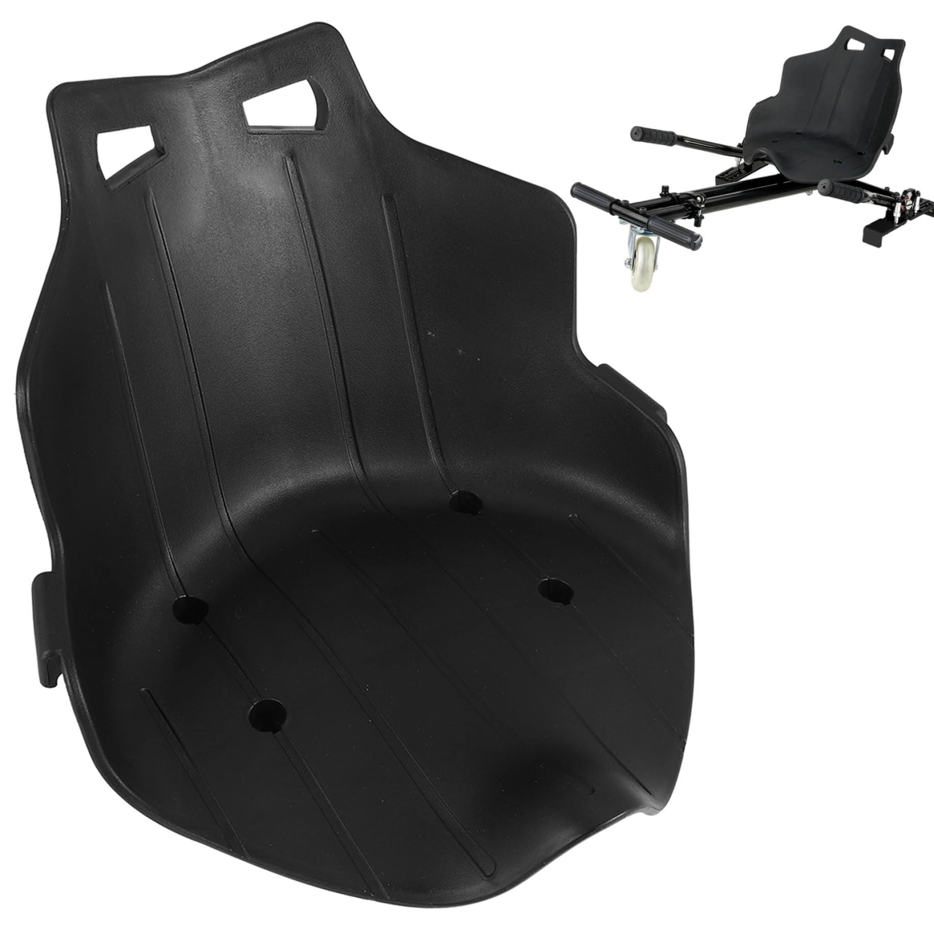 Siège d'hoverboard en Plastique pour Scooter Auto-équilibré, Accessoire pour Hoverboards Go-Cart pour Enfants et Adultes