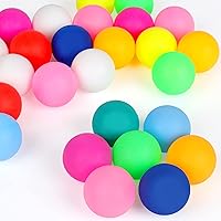 Guirnd 28 Pack Colorful 40mm Ping Pong Balls - Table Tennis, Kids Games, Arts Crafts, Pet Toys for Cats Dogs