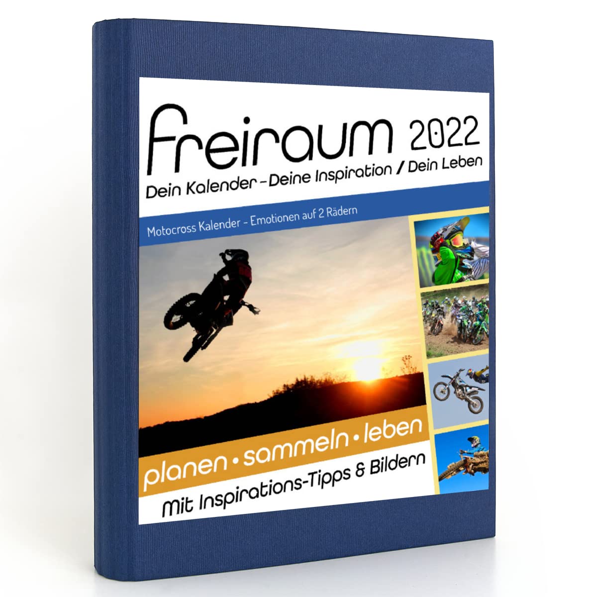 Classic Outdoor Calendar | Motocross Calendar - Emotions on 2 Wheels, Book Calendar 2022, Organiser (15 Months) with Inspiration Tips and Pictures, DIN A5