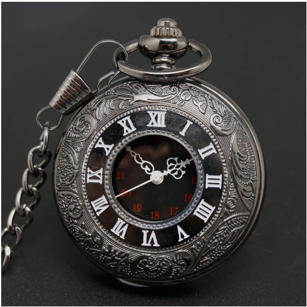 Pocket Watch Vintage Pocket Watch Classic Pocket Watch with Chain for Men Gift for Birthday and Christmas Watch with Chain