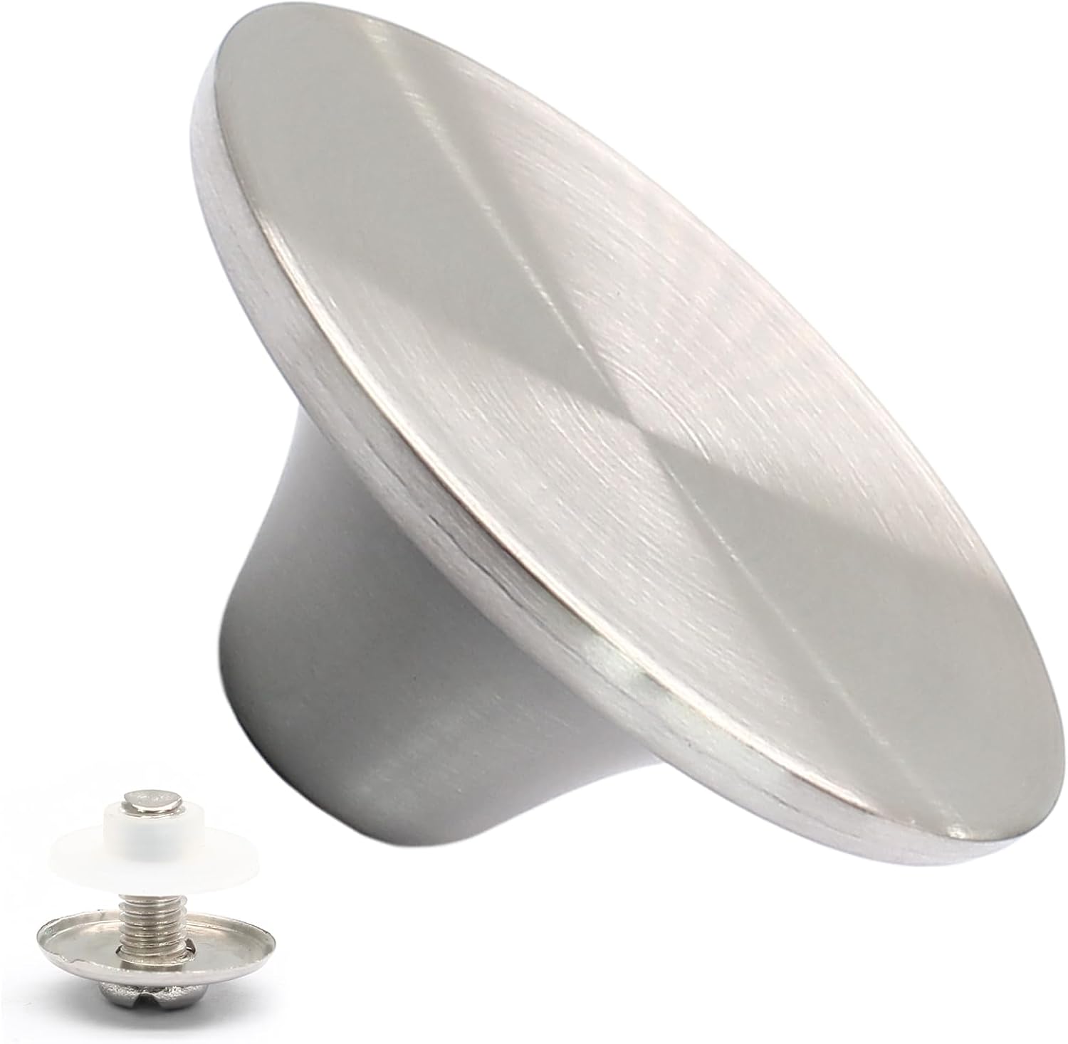 Dutch Oven Knob, Silver Lid Knob Replacement, 1pc